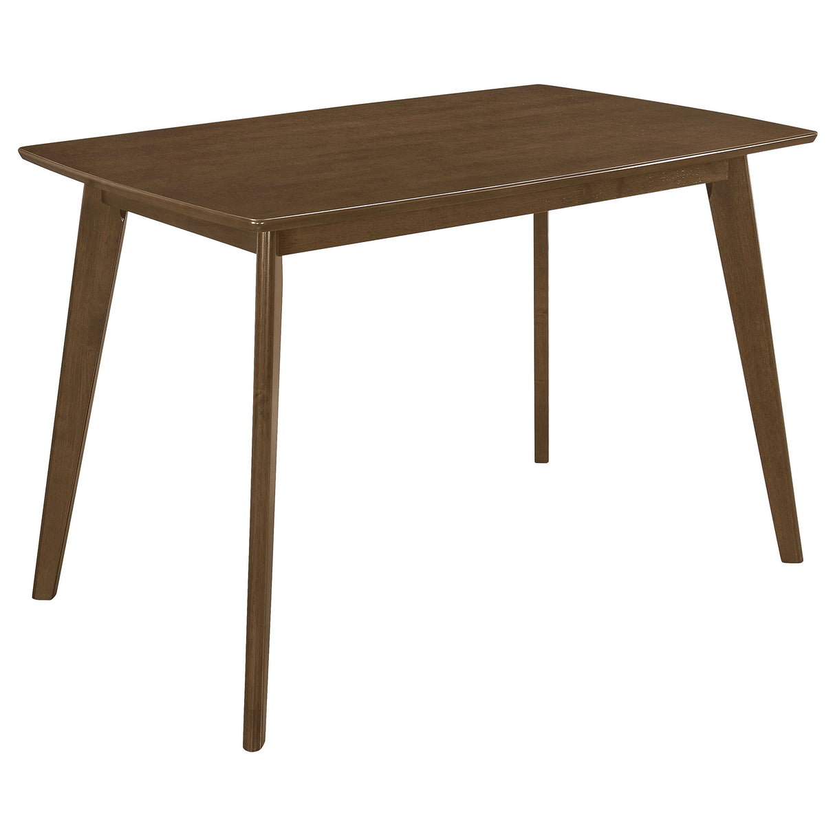 Kersey Rectangular 47-Inch Wood Dining Table, Chestnut