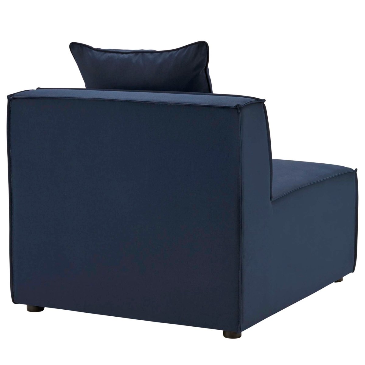 104" Navy 3-Piece Outdoor Patio Upholstered Sectional Sofa - Outdoor - Alpine Outlets