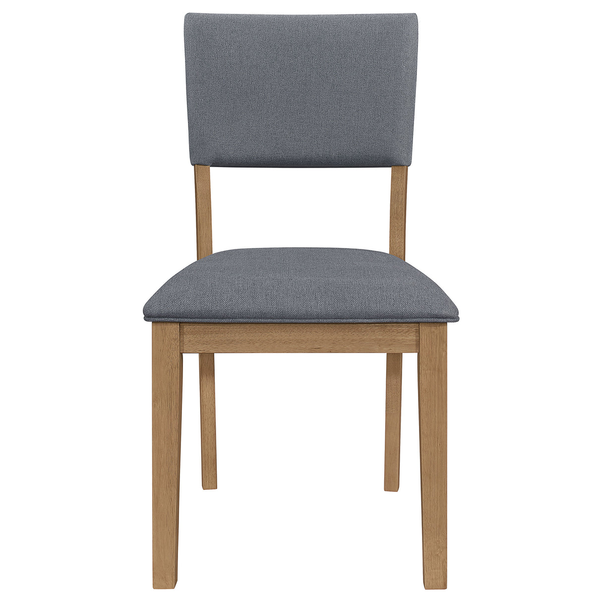 Sharon Fabric Upholstered Dining Side Chair, Brown (Set of 2)