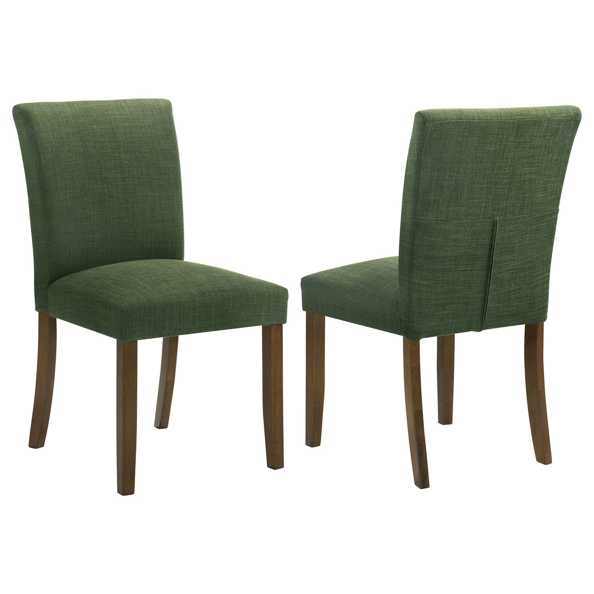 Paxton Upholstered Dining Side Chair Green, Set of 2