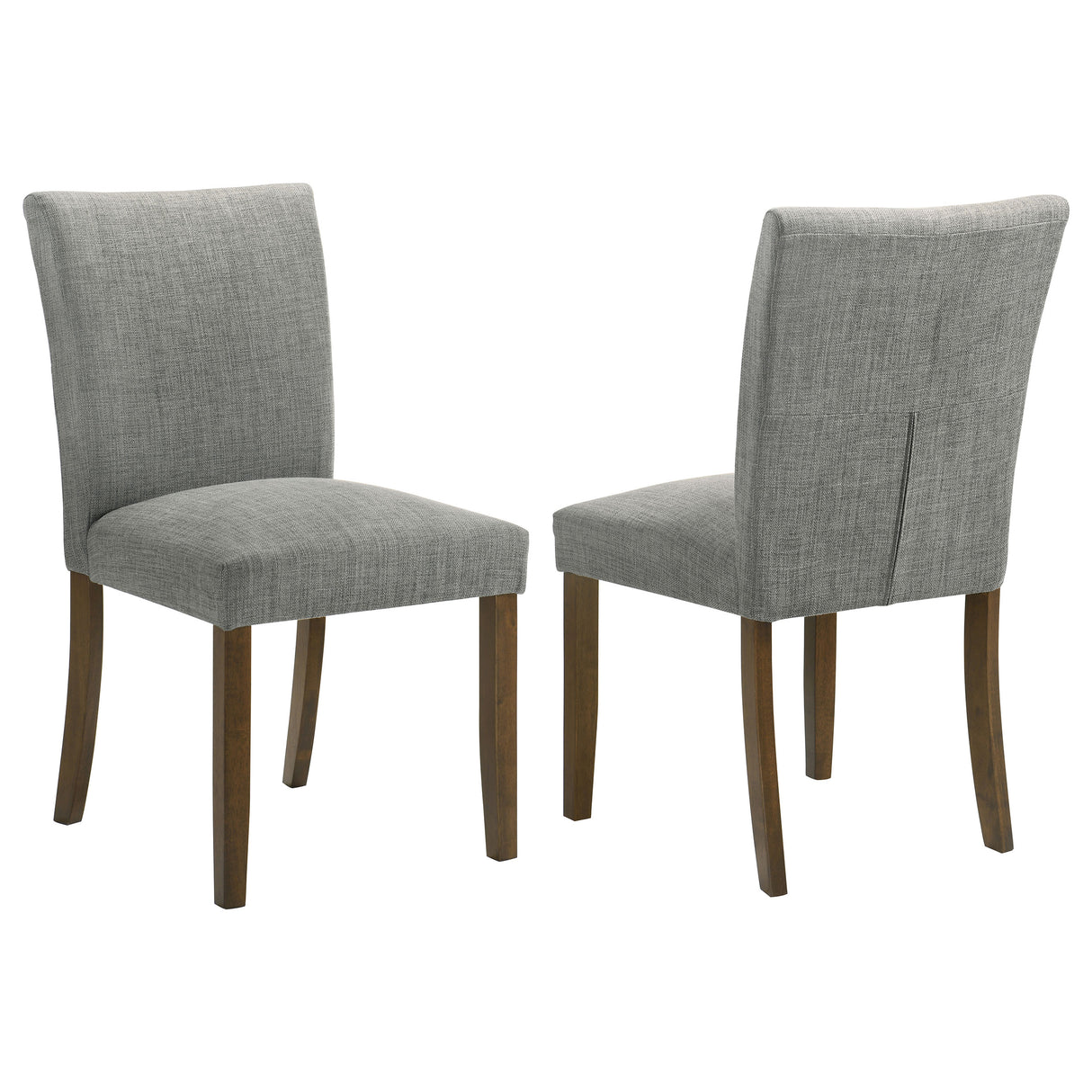 Paxton Upholstered Dining Side Chair Grey, Set of 2