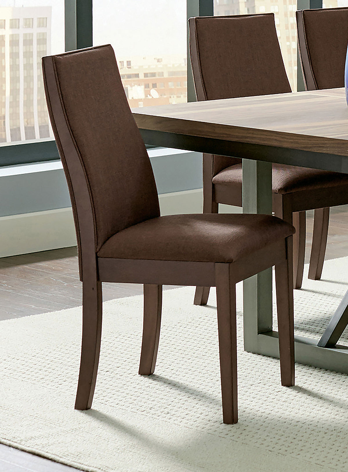 Spring Creek Upholstered Dining Chair Chocolate