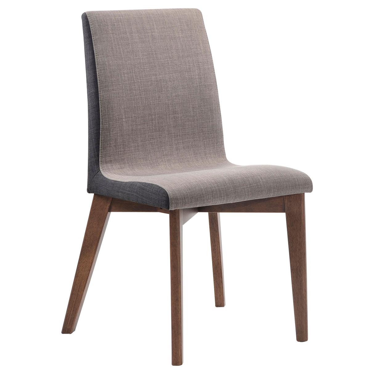 Redbridge Upholstered Dining Side Chair, Walnut (Set of 2)