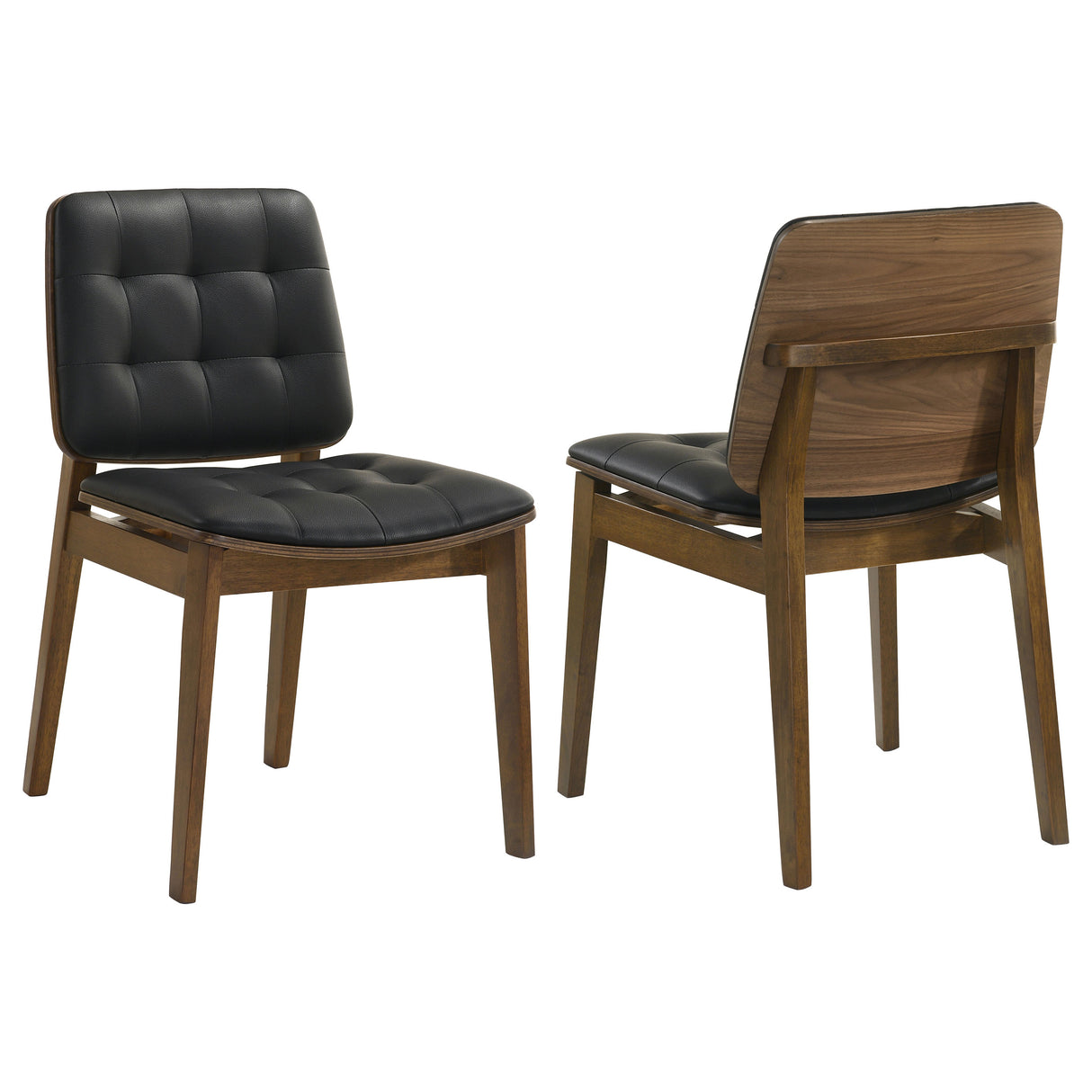 Redbridge Upholstered Dining Side Chair, Walnut (Set of 2)
