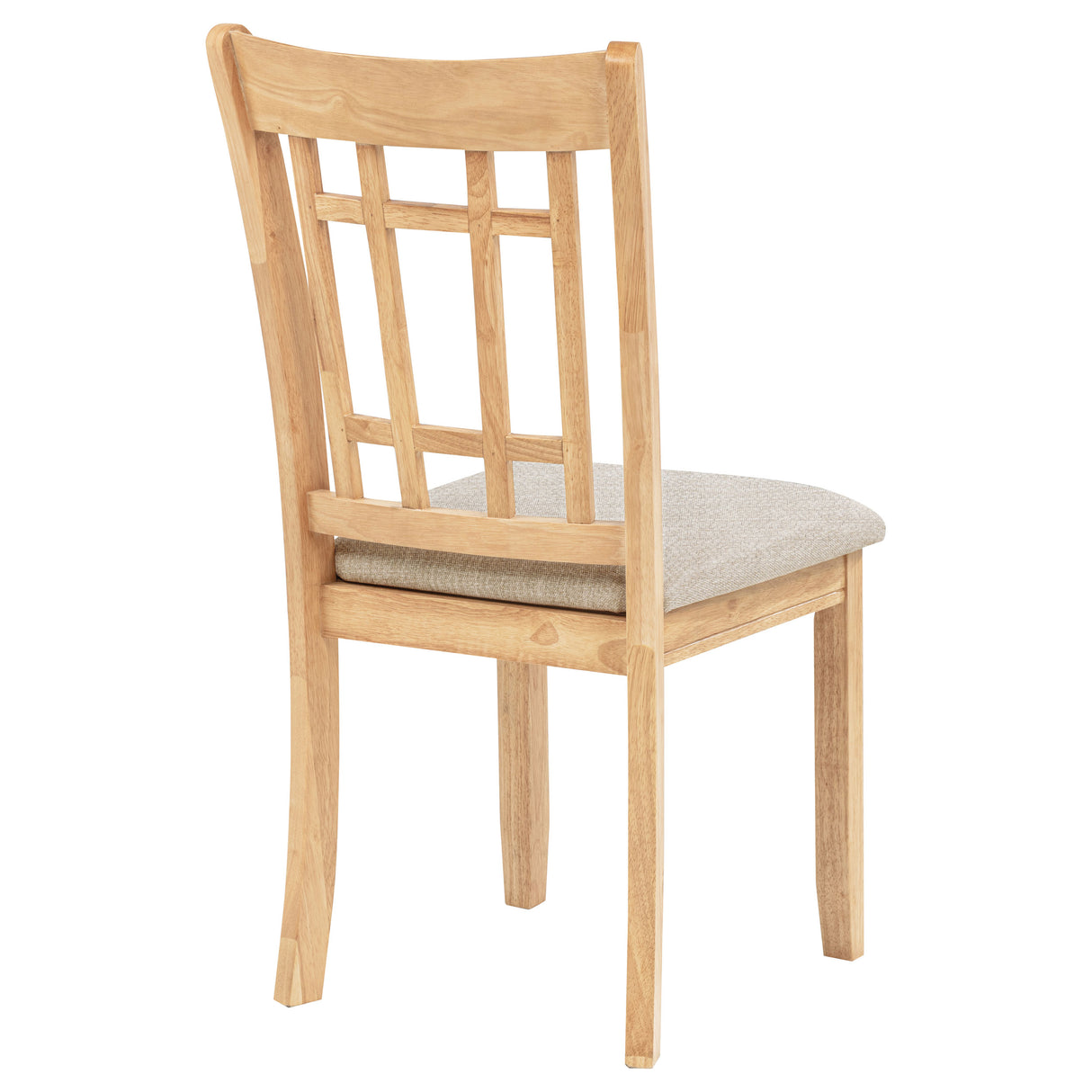 Lavon Wood Dining Side Chair - Linen and Light Oak (Set of 2)