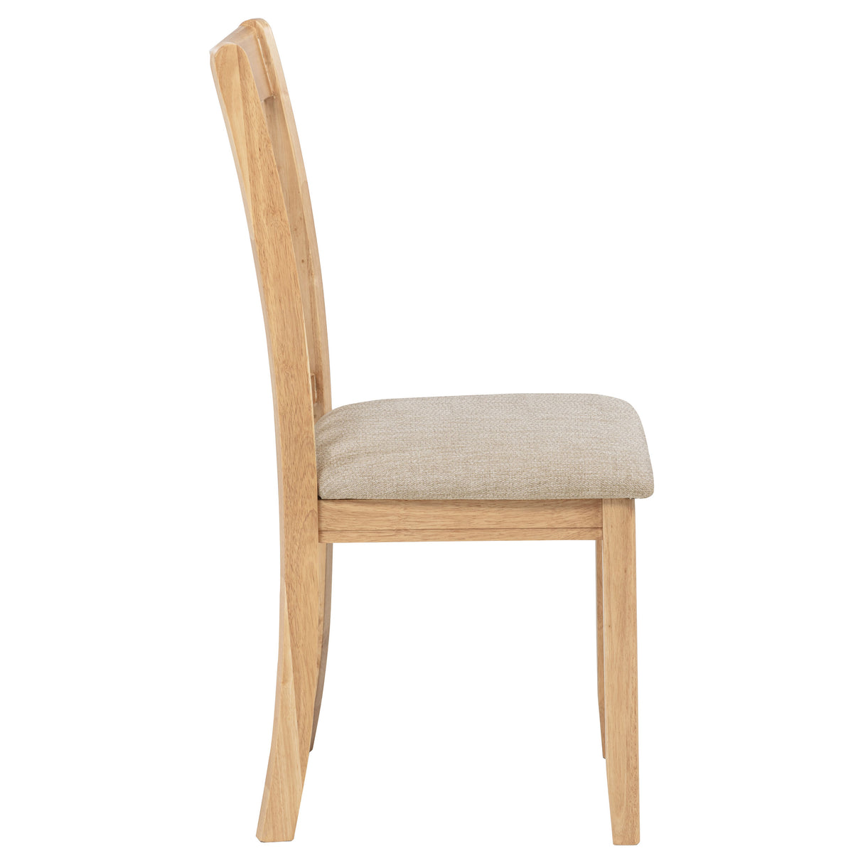 Lavon Wood Dining Side Chair - Linen and Light Oak (Set of 2)