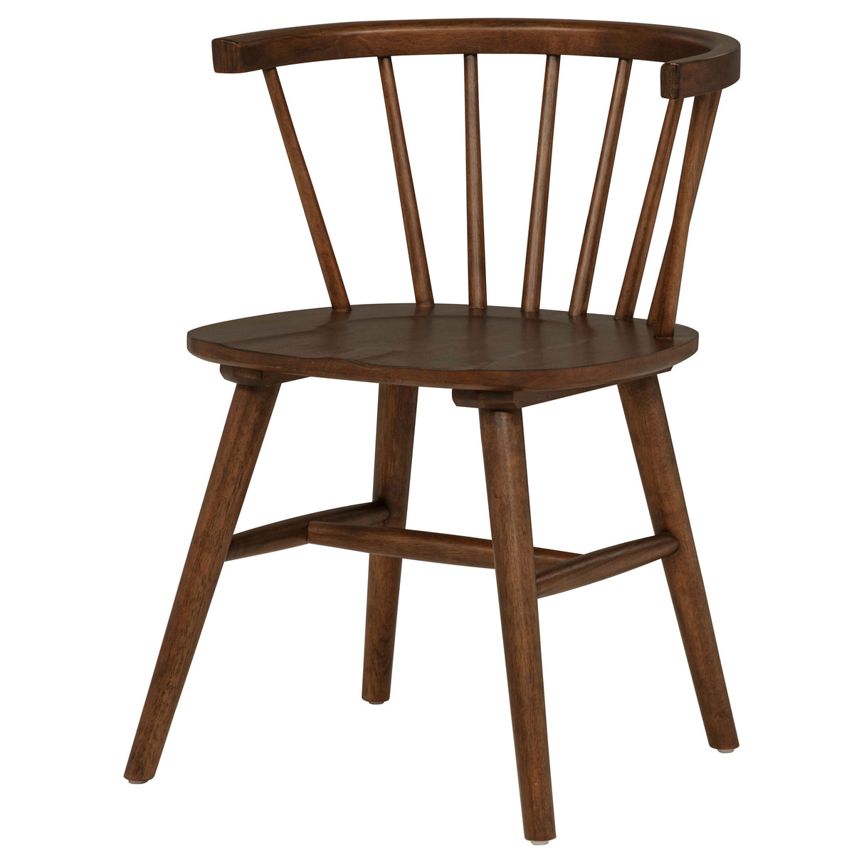 Jeffries Windsor Walnut Dining Side Chairs, Set of 2