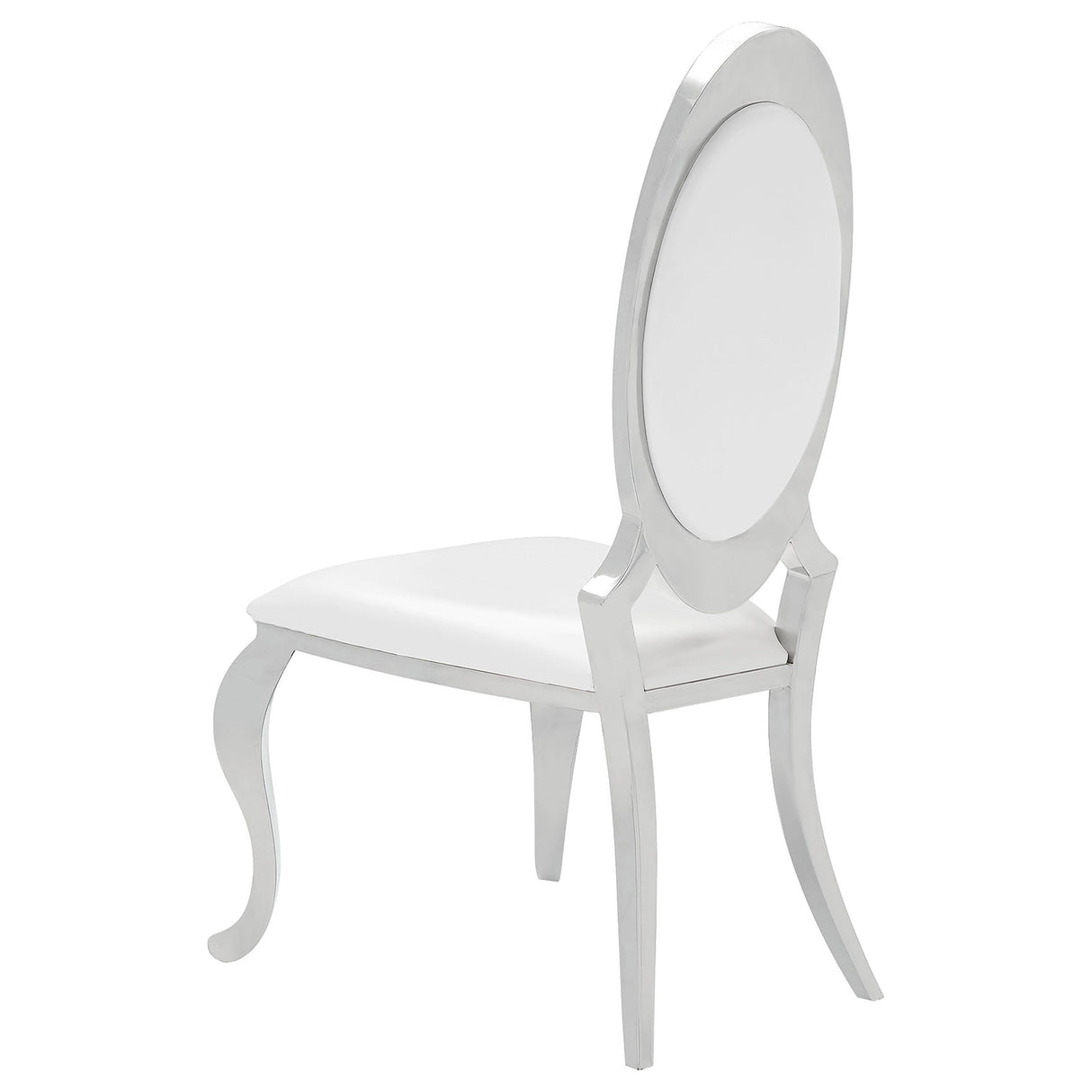 Anchorage Upholstered Dining Chair Cream White, Set of 2