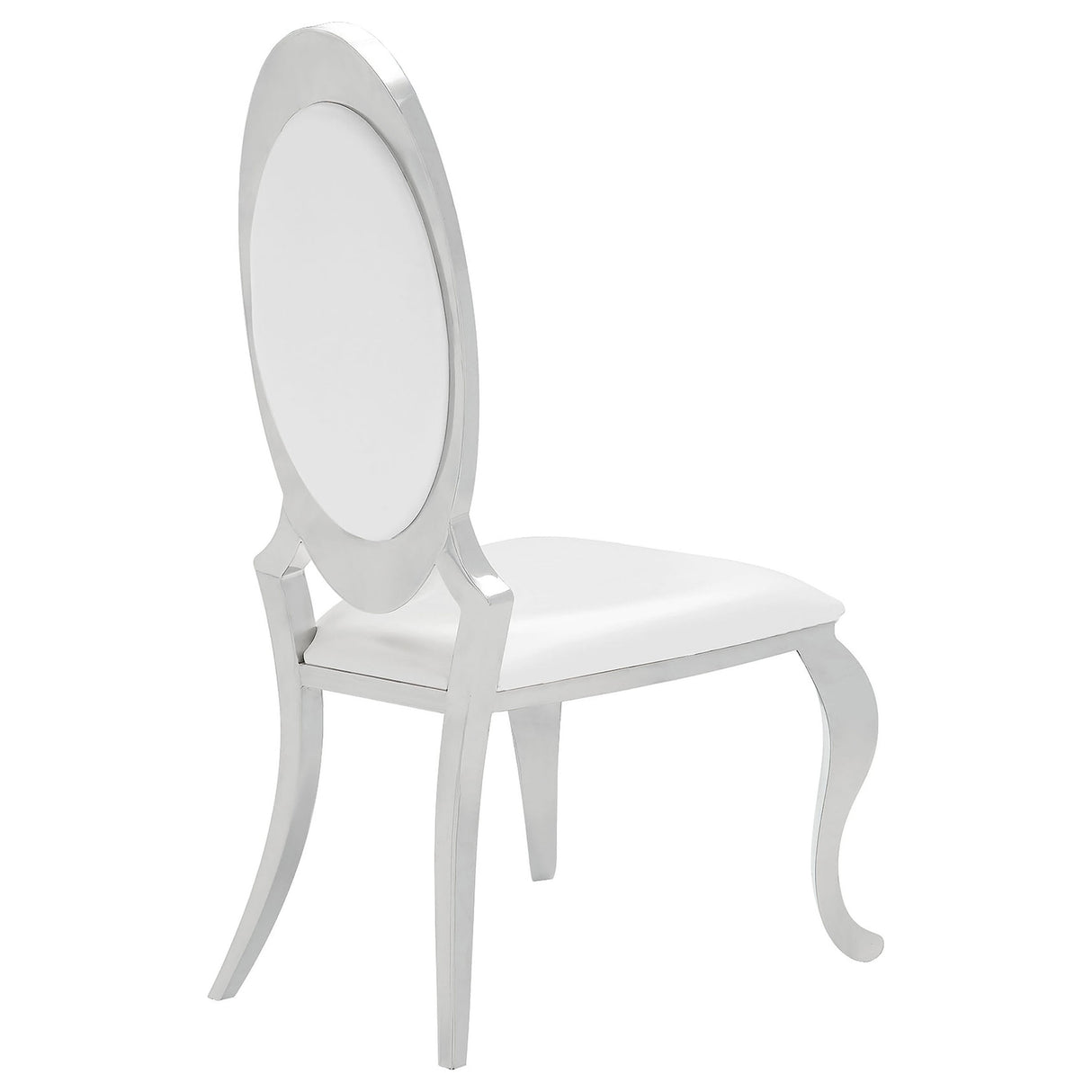 Anchorage Upholstered Dining Chair Cream White, Set of 2