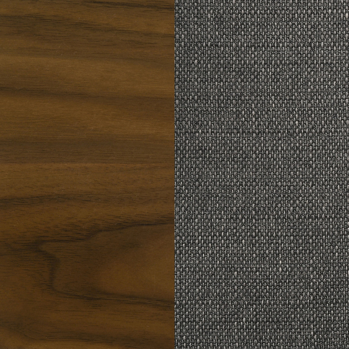 Alfredo Dining Side Chair Grey and Natural Walnut Set of 2