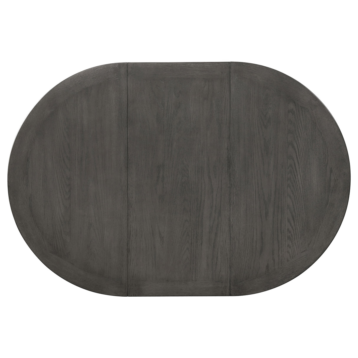 Lavon 5-Piece Oval Extension Dining Set, Medium Grey