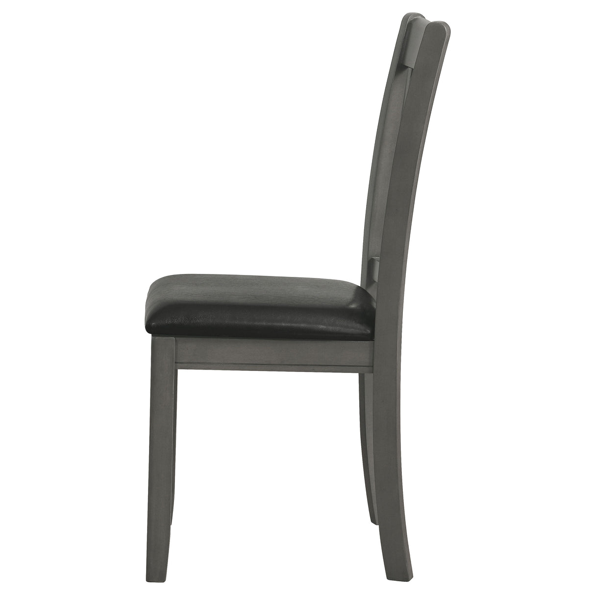 Lavon Wood Dining Side Chair - Medium Grey (Set of 2)