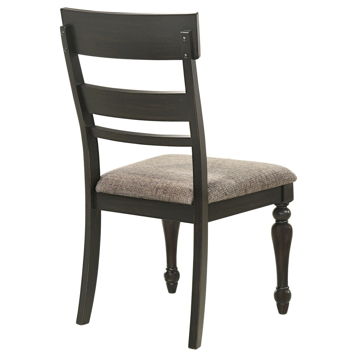 Bridget Wood Dining Side Chair Charcoal, Set of 2