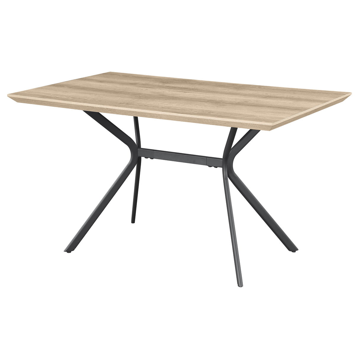 Edgecreek 53-Inch Light Brown Composite Wood Dining Table
