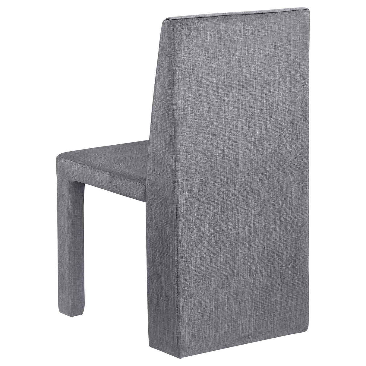 Tordera Velvet Upholstered Dining Side Chair Grey, Set of 2