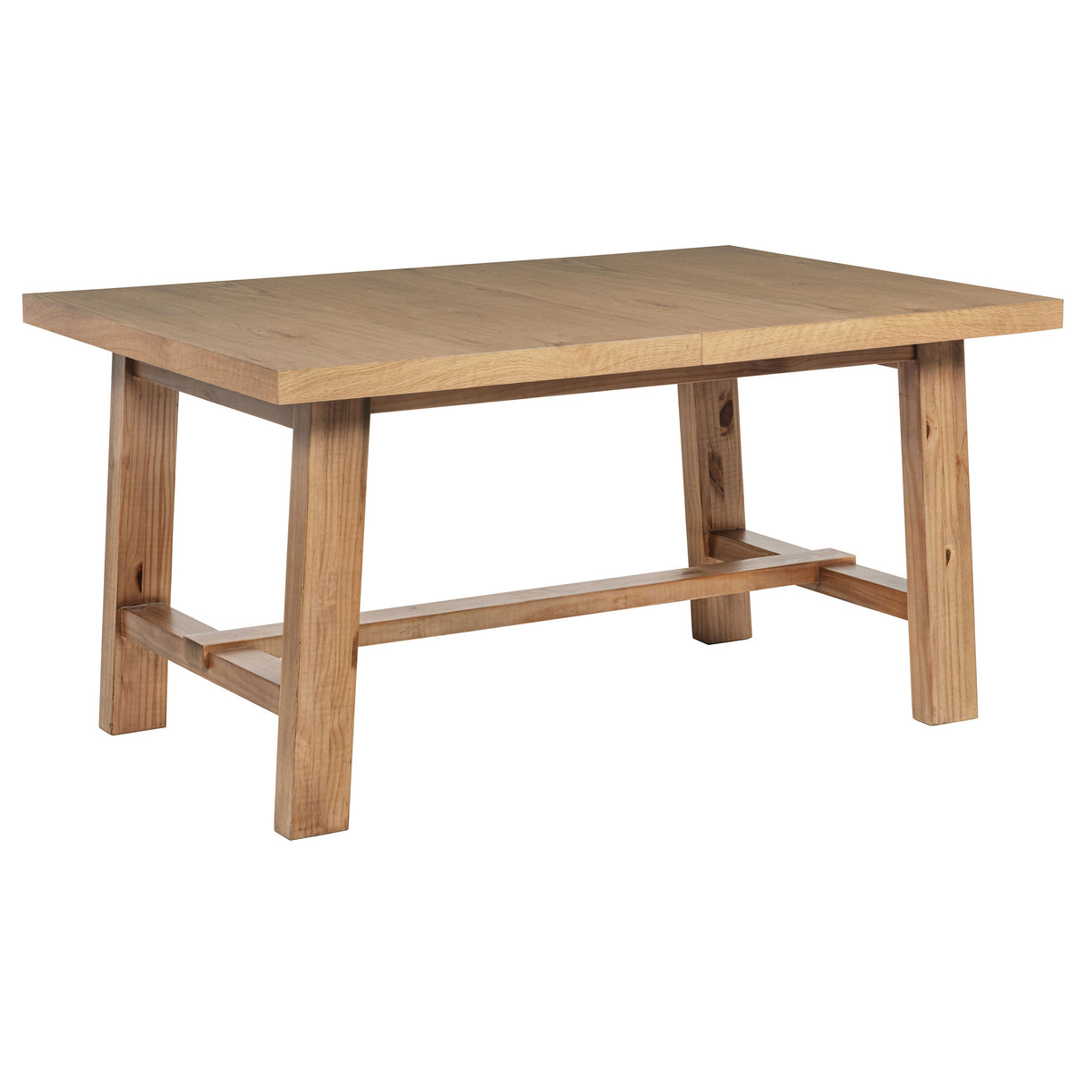 Middleton 76-inch Extension Dining Table Natural Brown
