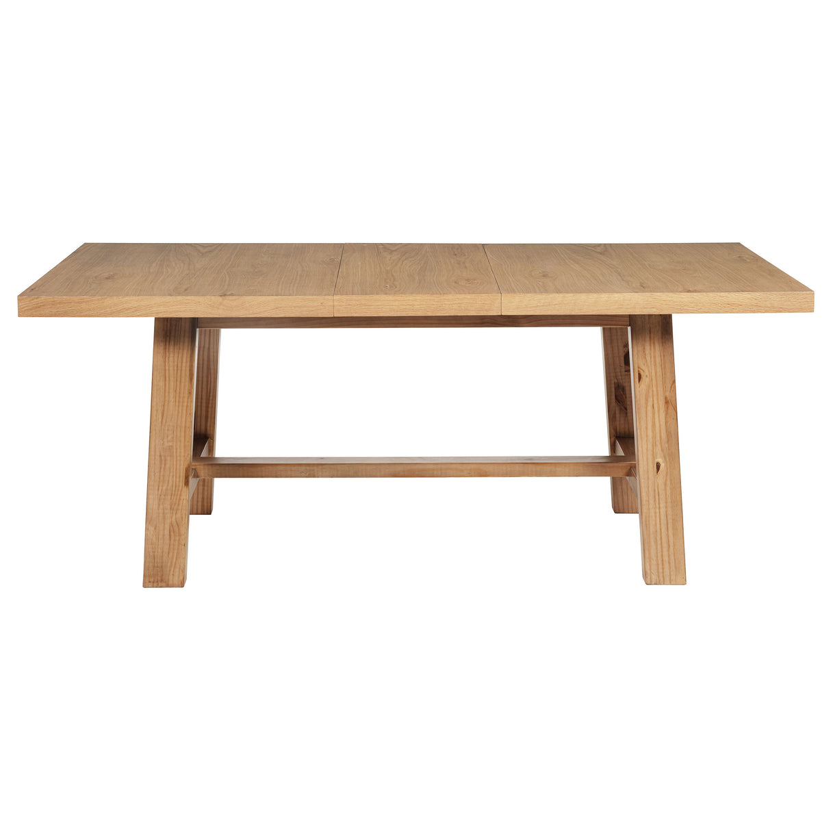 Middleton 76-inch Extension Dining Table Natural Brown