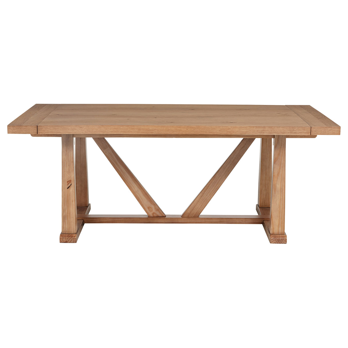 Middleton 106-inch Extension Dining Table Natural Brown