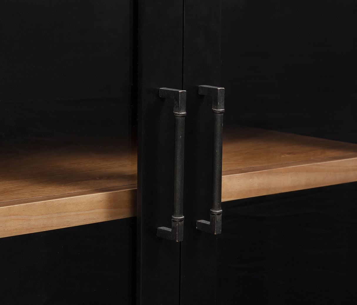 Middleton 4-Door Sideboard Server - Black