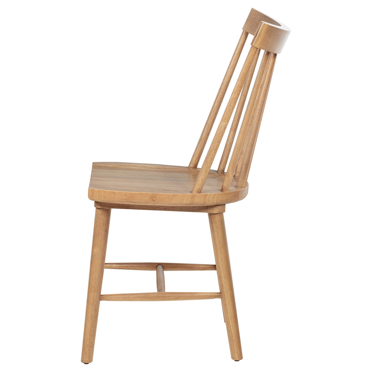 Middleton Solid Wood Dining Side Chair Brown, Set of 2