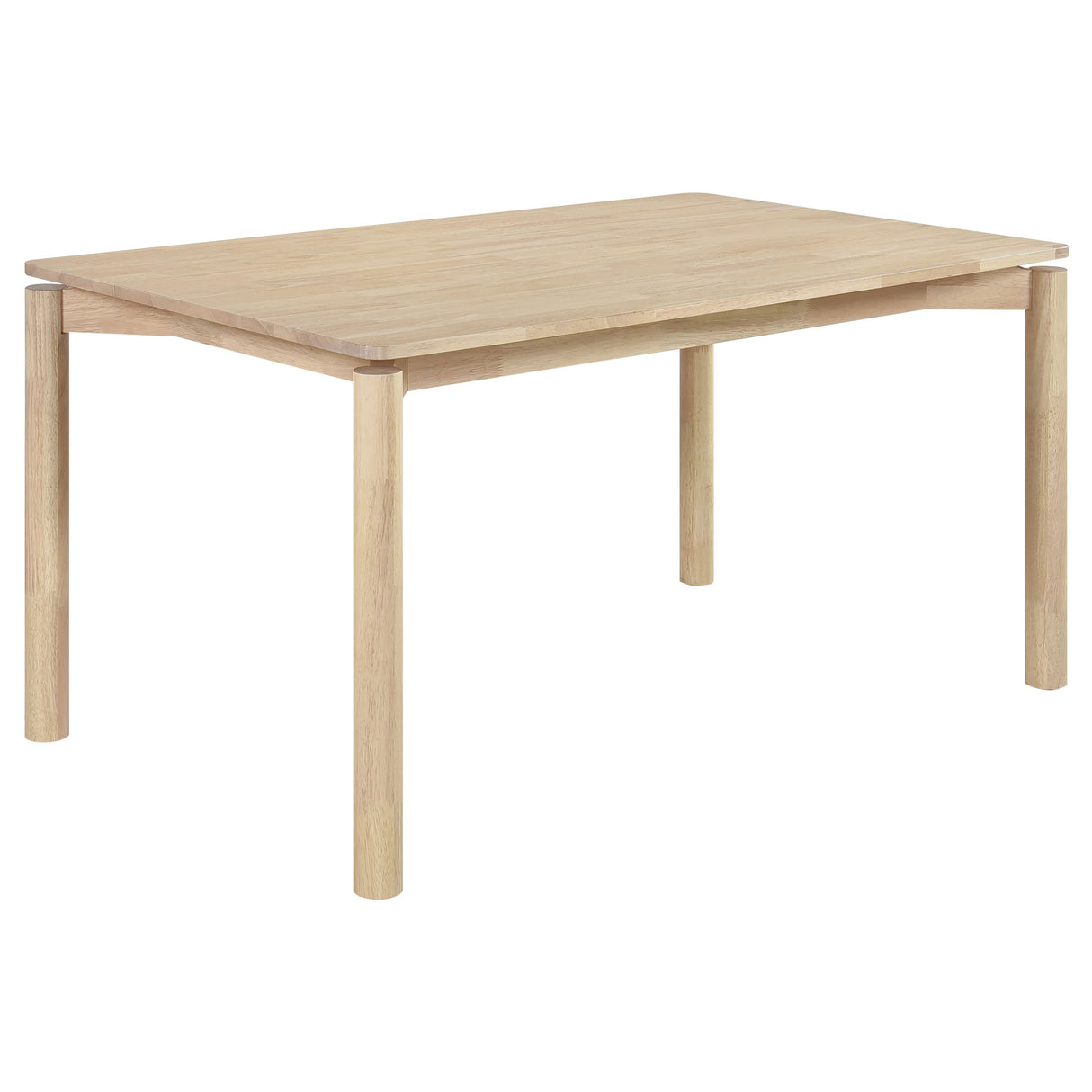 Parkridge 5-Piece 59-Inch White Washed Wood Dining Set