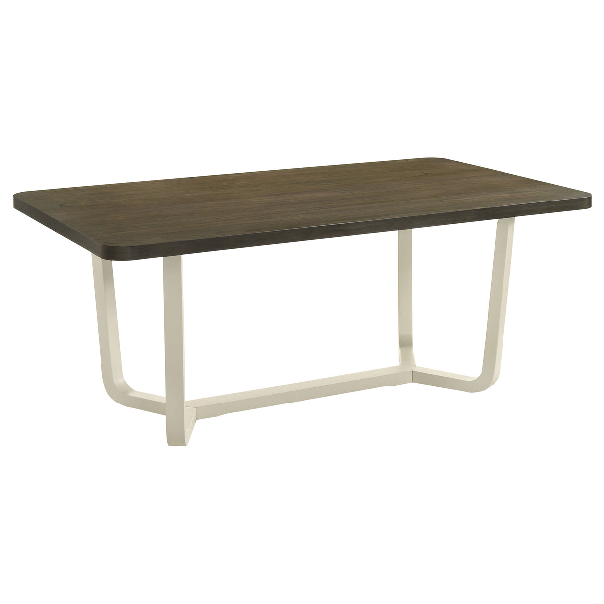 Biloxi 5-Piece 71-Inch Rectangular Dining Set in Greyish Brown