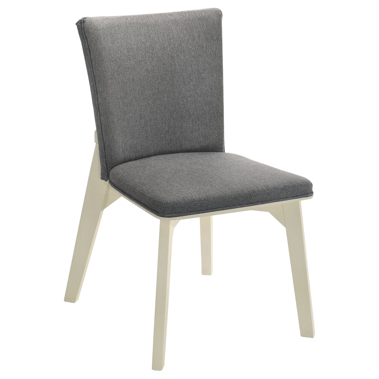 Biloxi Upholstered Dining Side Chair Grey, Set of 2