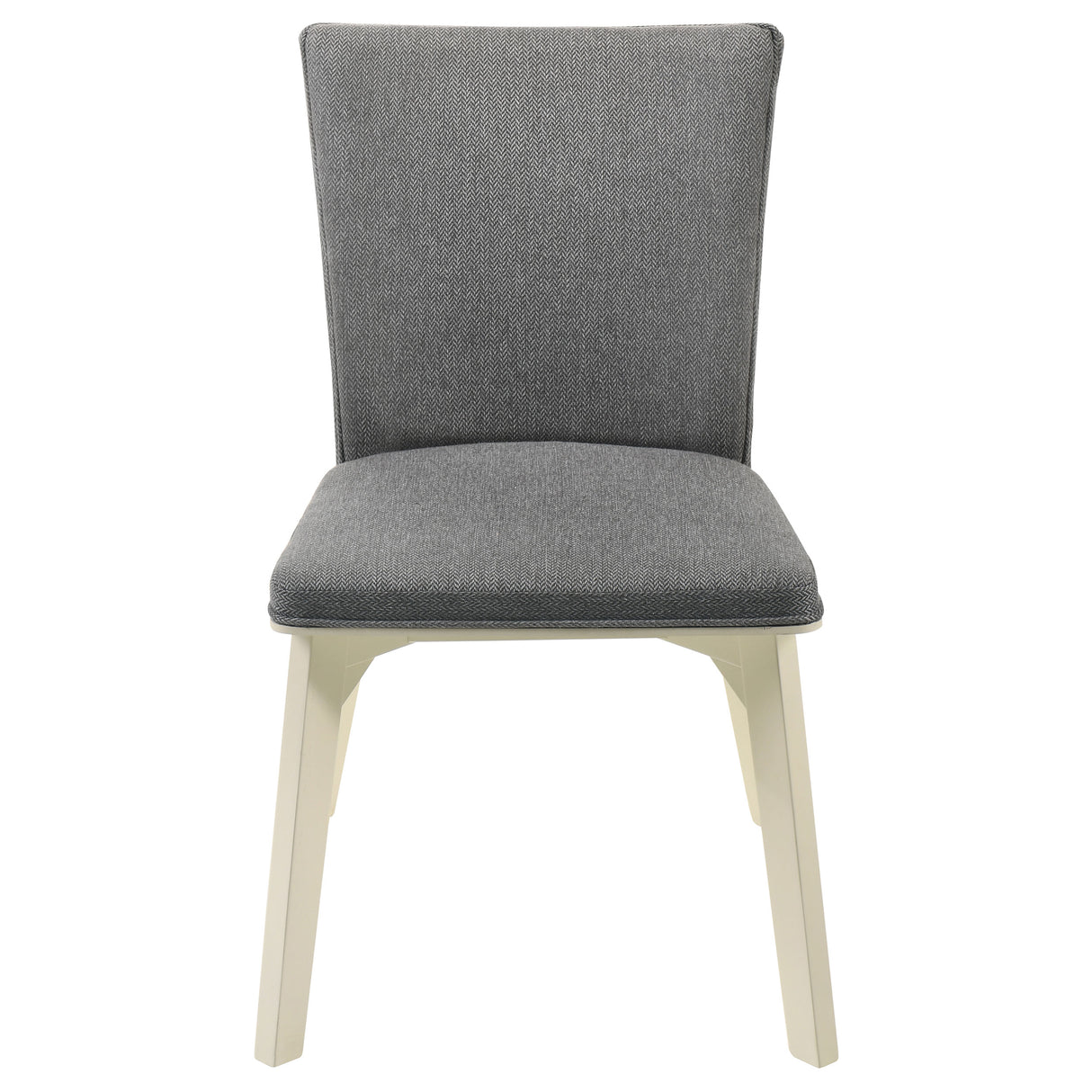 Biloxi Upholstered Dining Side Chair Grey, Set of 2