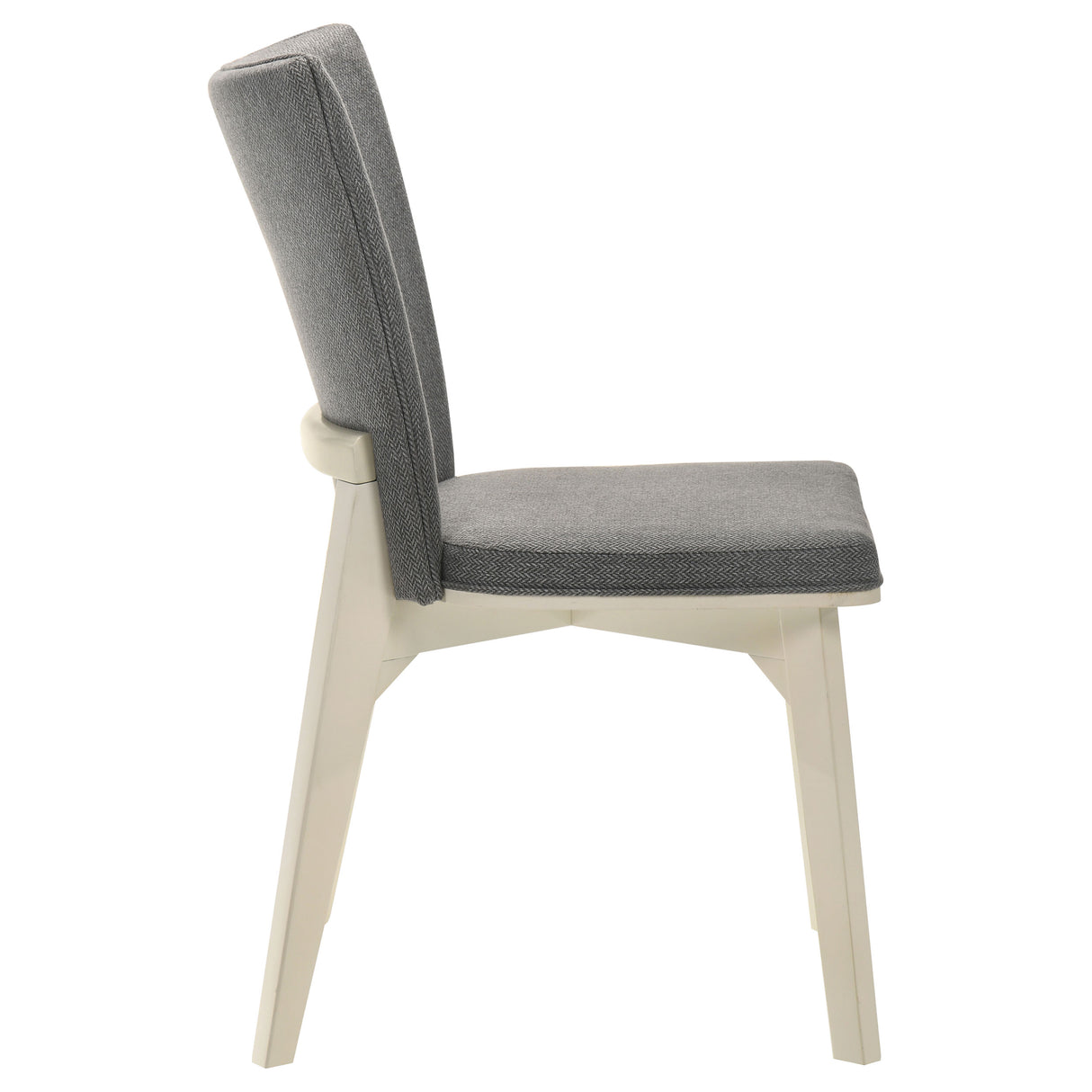 Biloxi Upholstered Dining Side Chair Grey, Set of 2