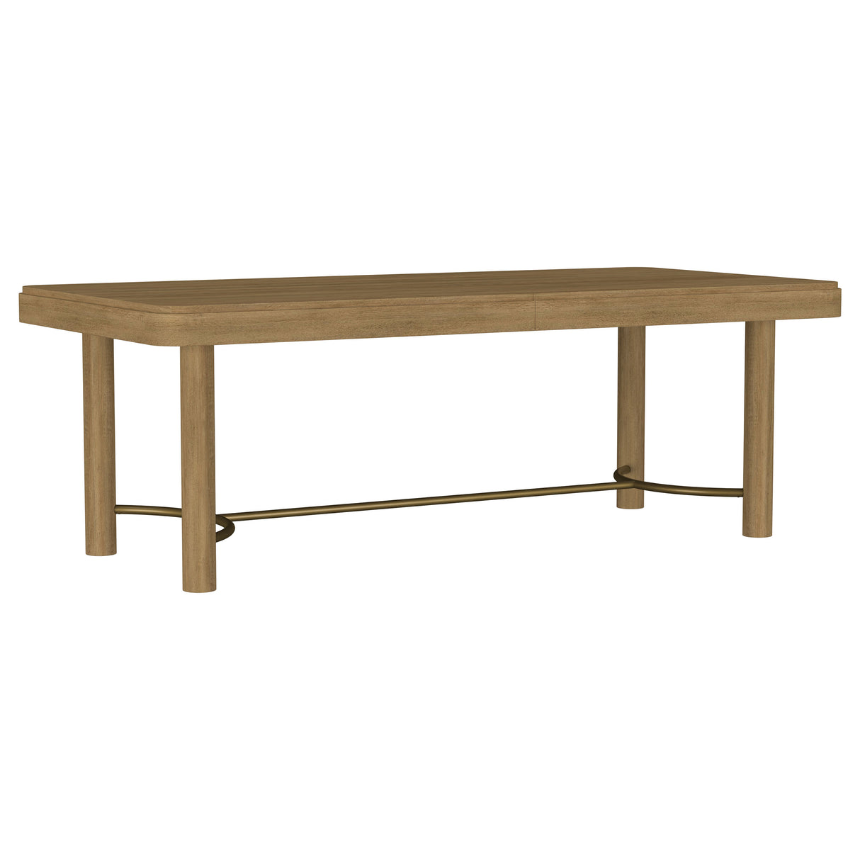 Arini 7-Piece Extension Dining Set Sand Wash and Black