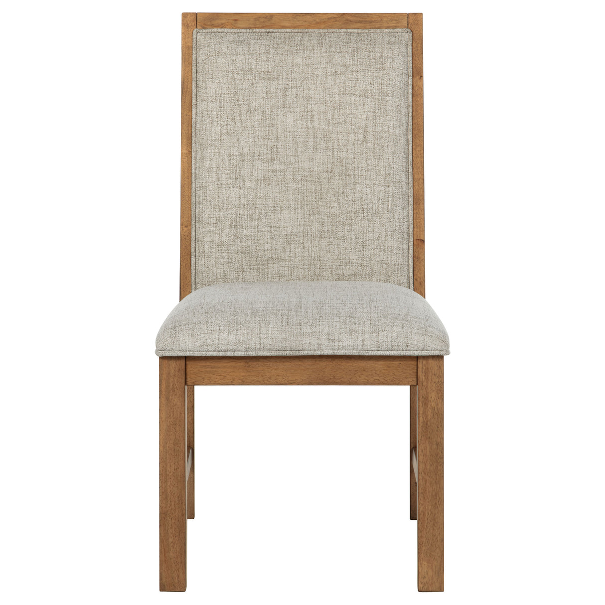 Bruner 5-Piece 72-Inch Dining Set in Natural Brown