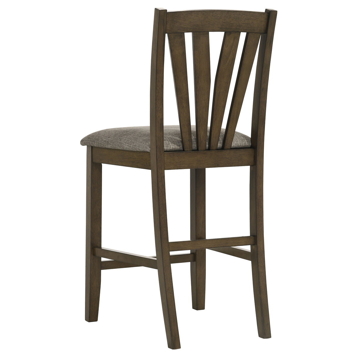 Canfield 5-Piece Counter Height Dining Set in Brown