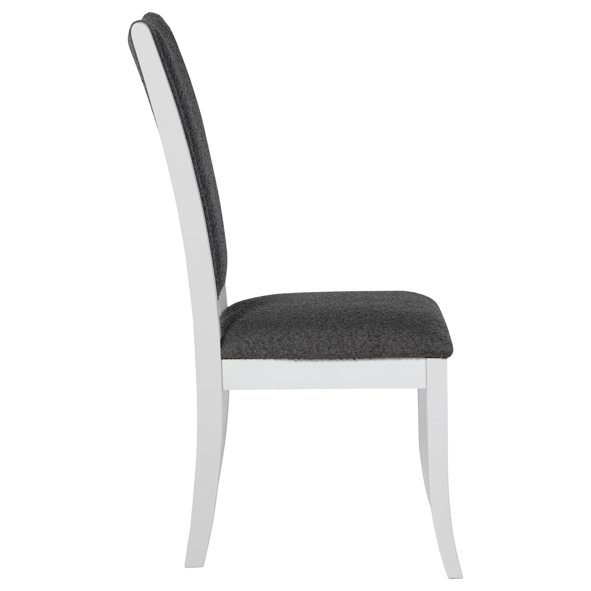 Judd Upholstered Dining Side Chair Pearl White Set of 2