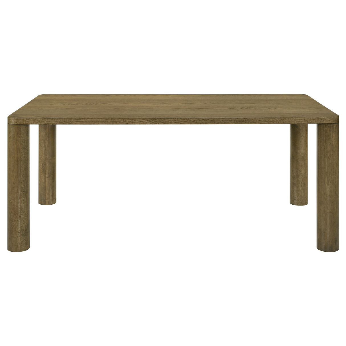 Castlewood 5-Piece 71-Inch Dining Set in Brown Oak