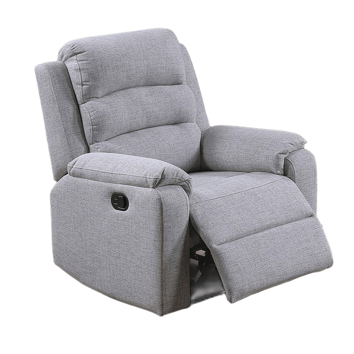 Modern Living Room Set With Manual Recliner