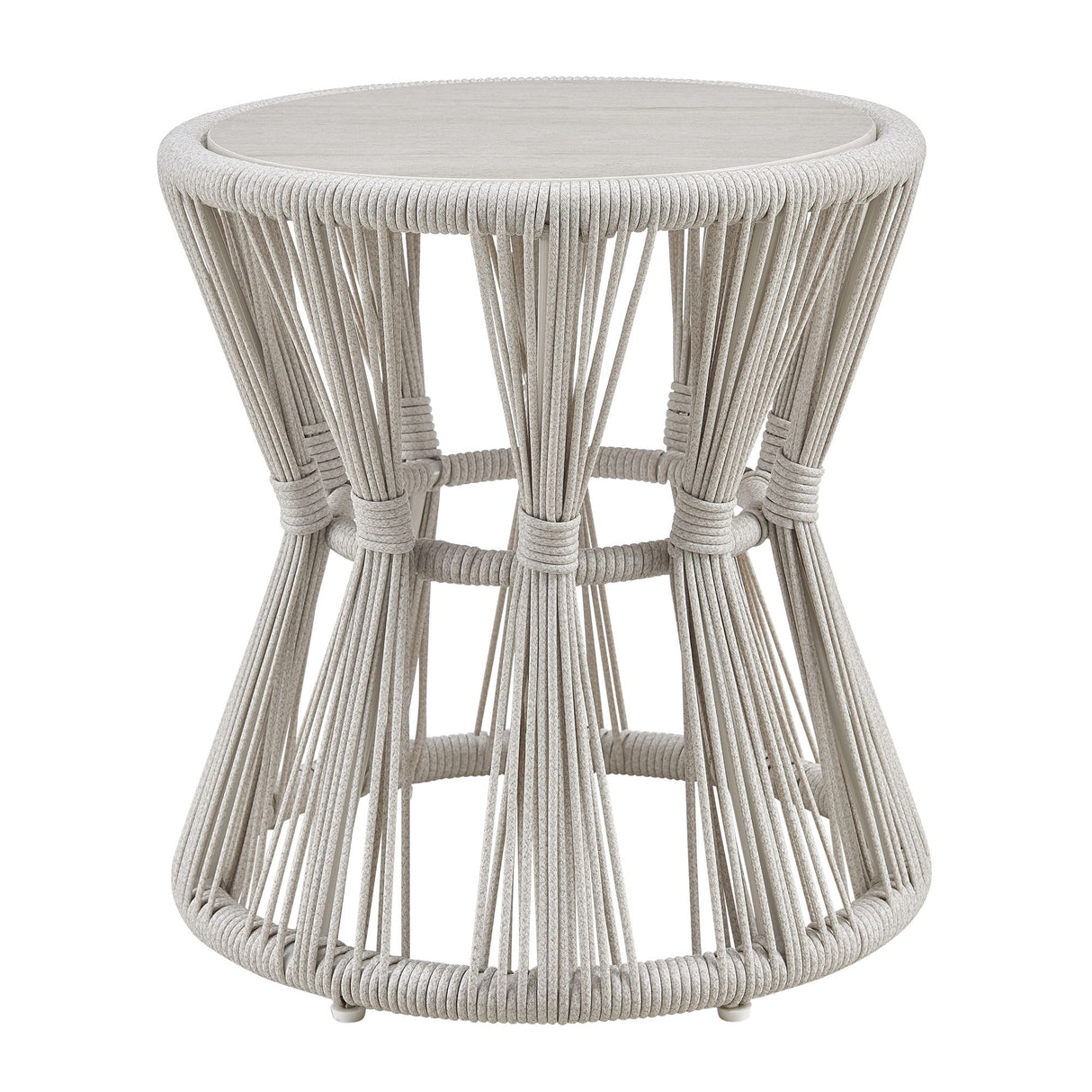Breeze - Powder Coated Metal Outdoor Conversation Set With Cushions
