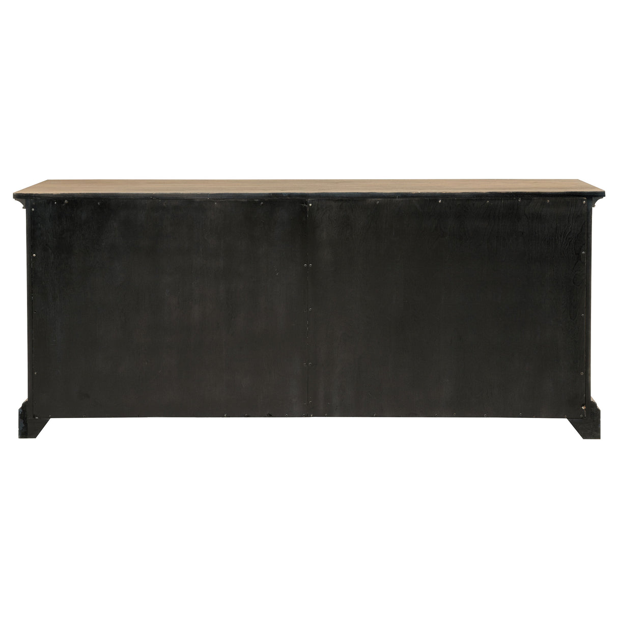 Brockway 4-Door Dining Sideboard Buffet Cabinet, Barley Brown