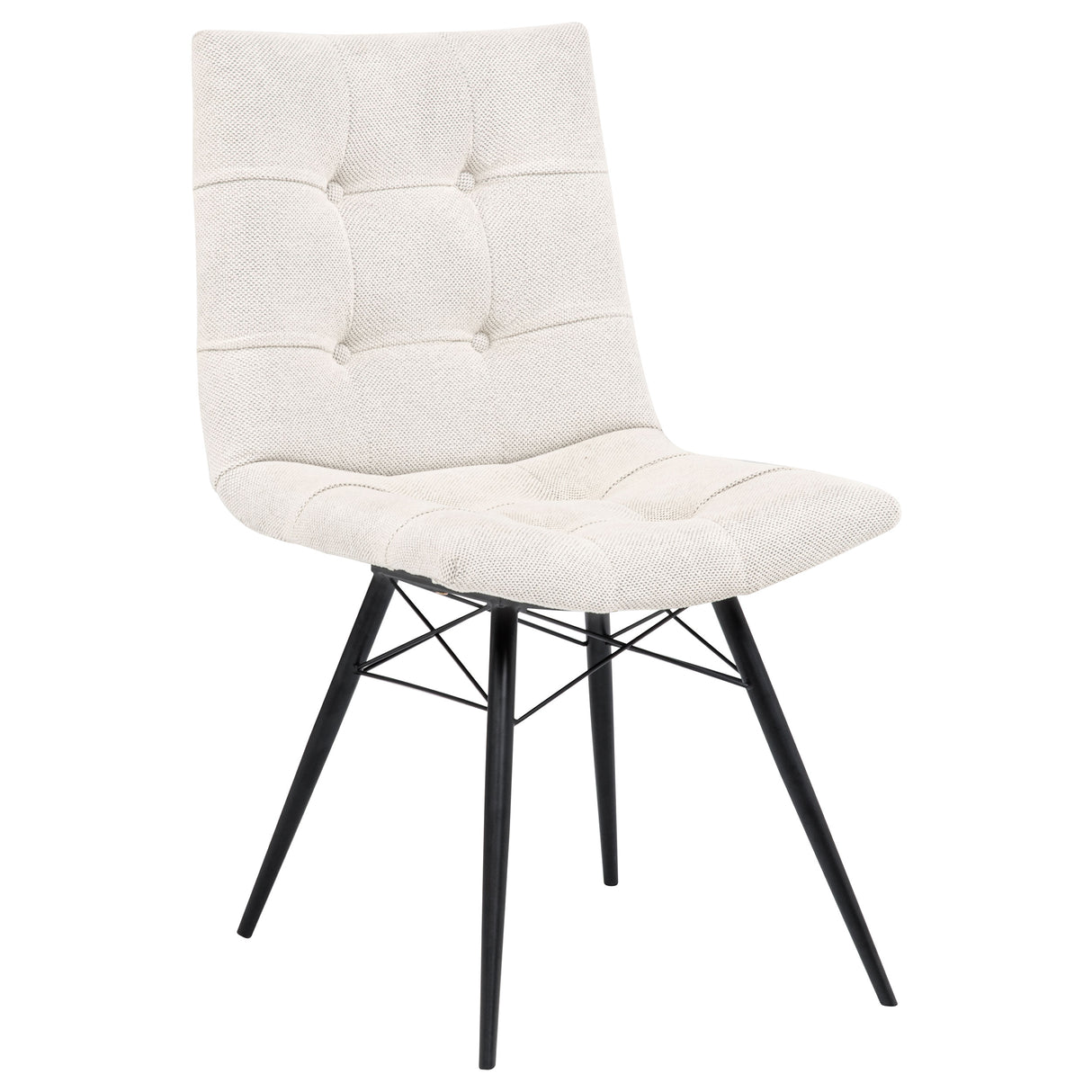 Aiken Fabric Upholstered Dining Side Chair, Stone (Set of 4)