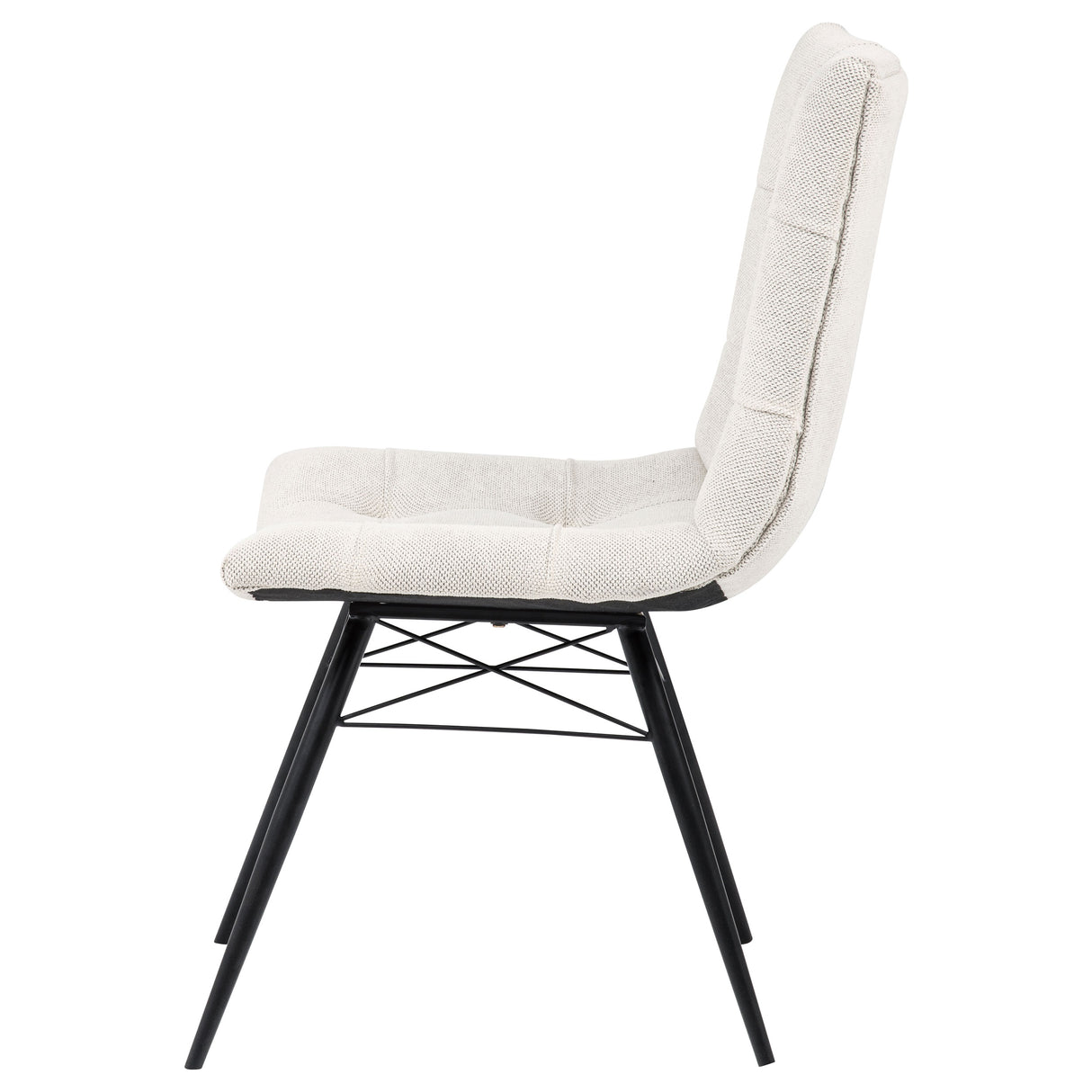 Aiken Fabric Upholstered Dining Side Chair, Stone (Set of 4)