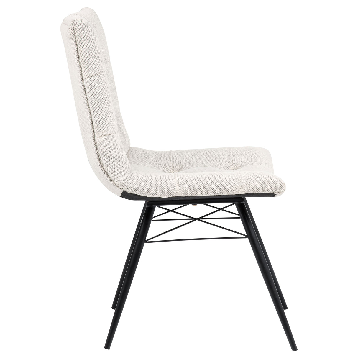 Aiken Fabric Upholstered Dining Side Chair, Stone (Set of 4)