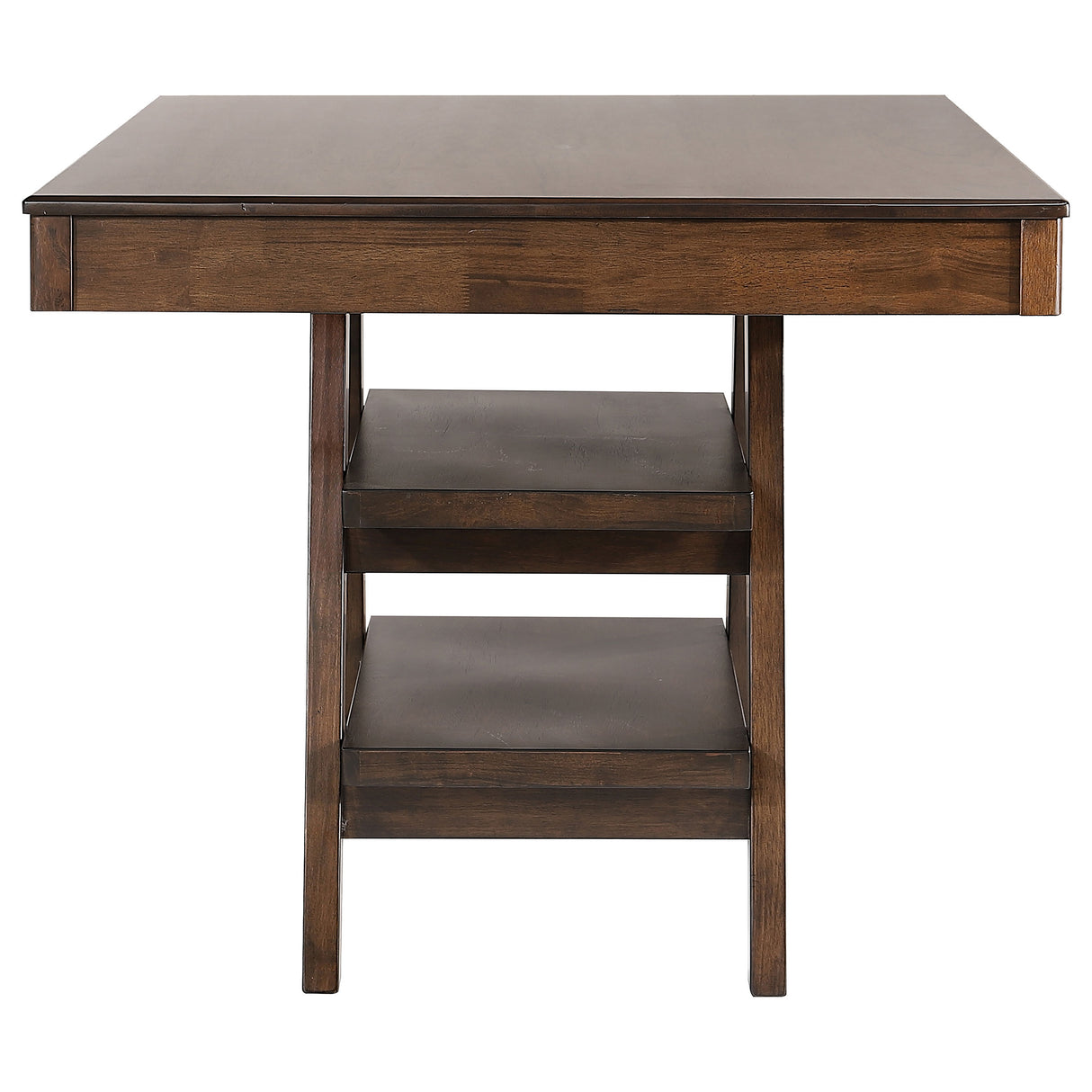 Dewey Rectangular Counter Height Dining Table, Walnut