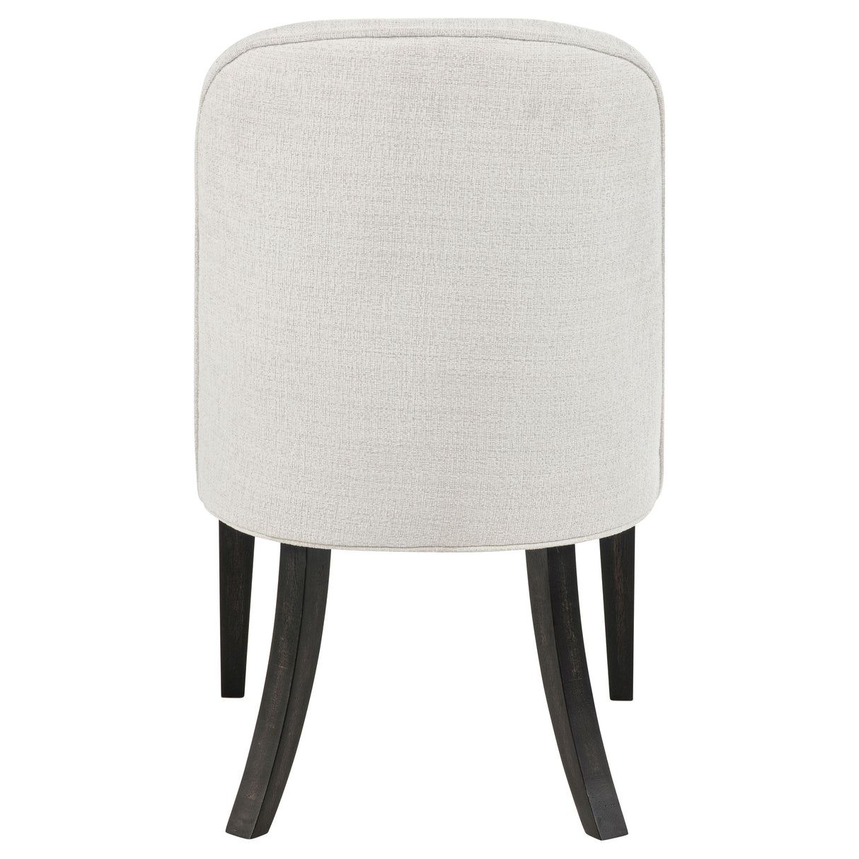 Leandro Upholstered Dining Side Chair, Cream (Set of 2)