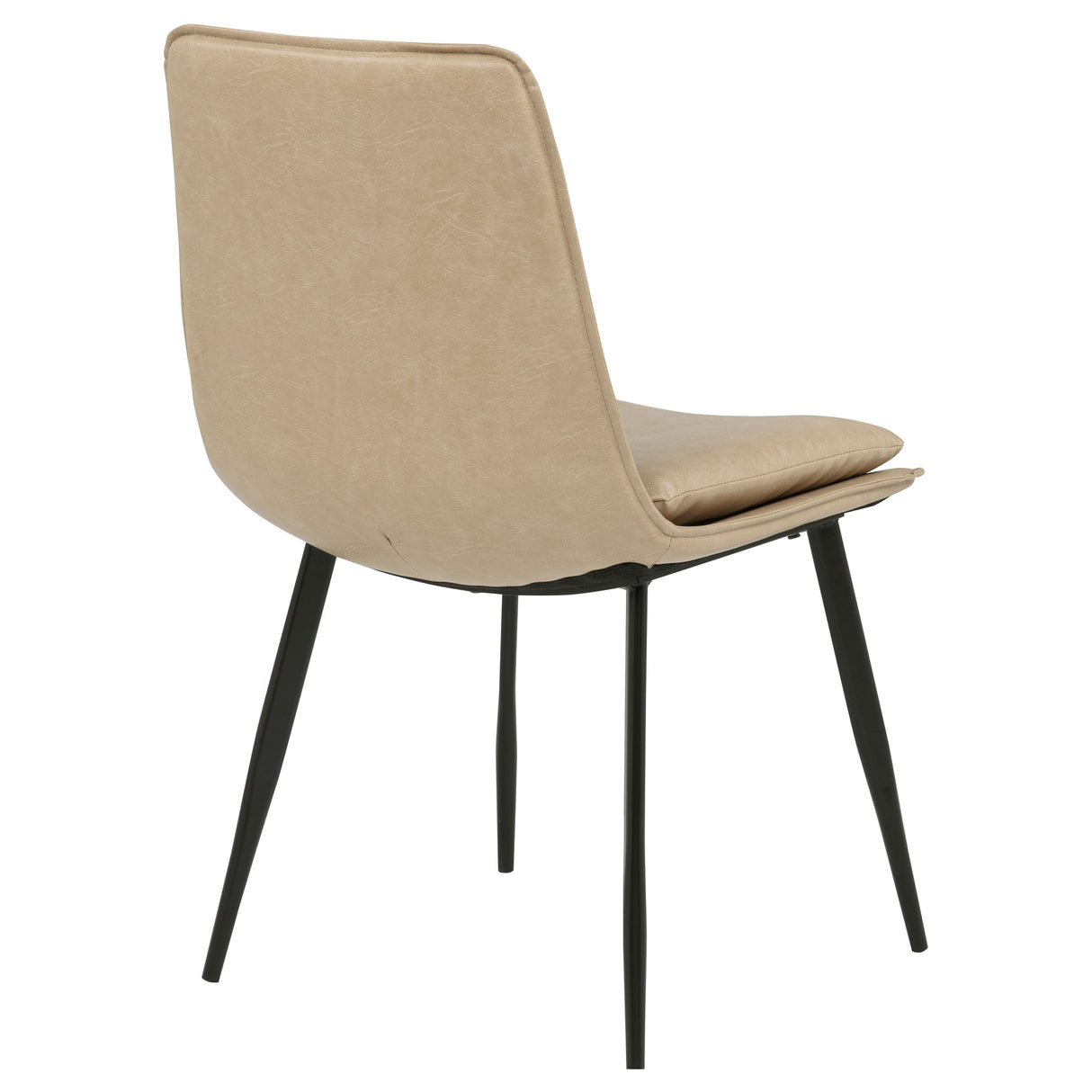 Ortega Upholstered Dining Side Chair Tan, Set of 2