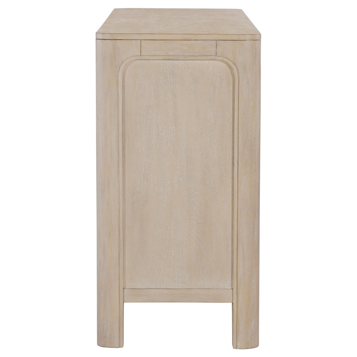 Solano Sliding Door Dining Sideboard, Weathered Mango