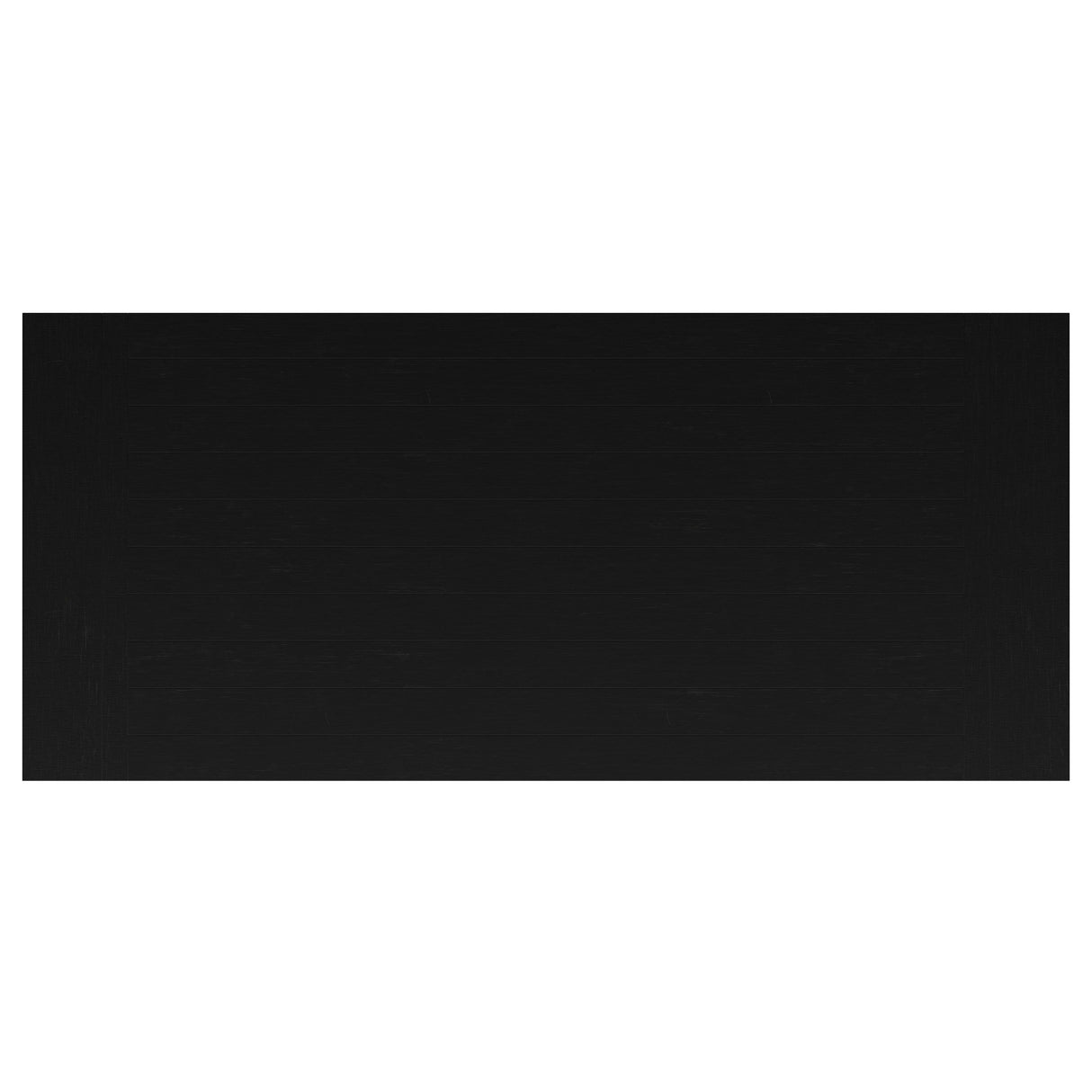 Florence 126-inch Extension Dining Table in Distressed Black