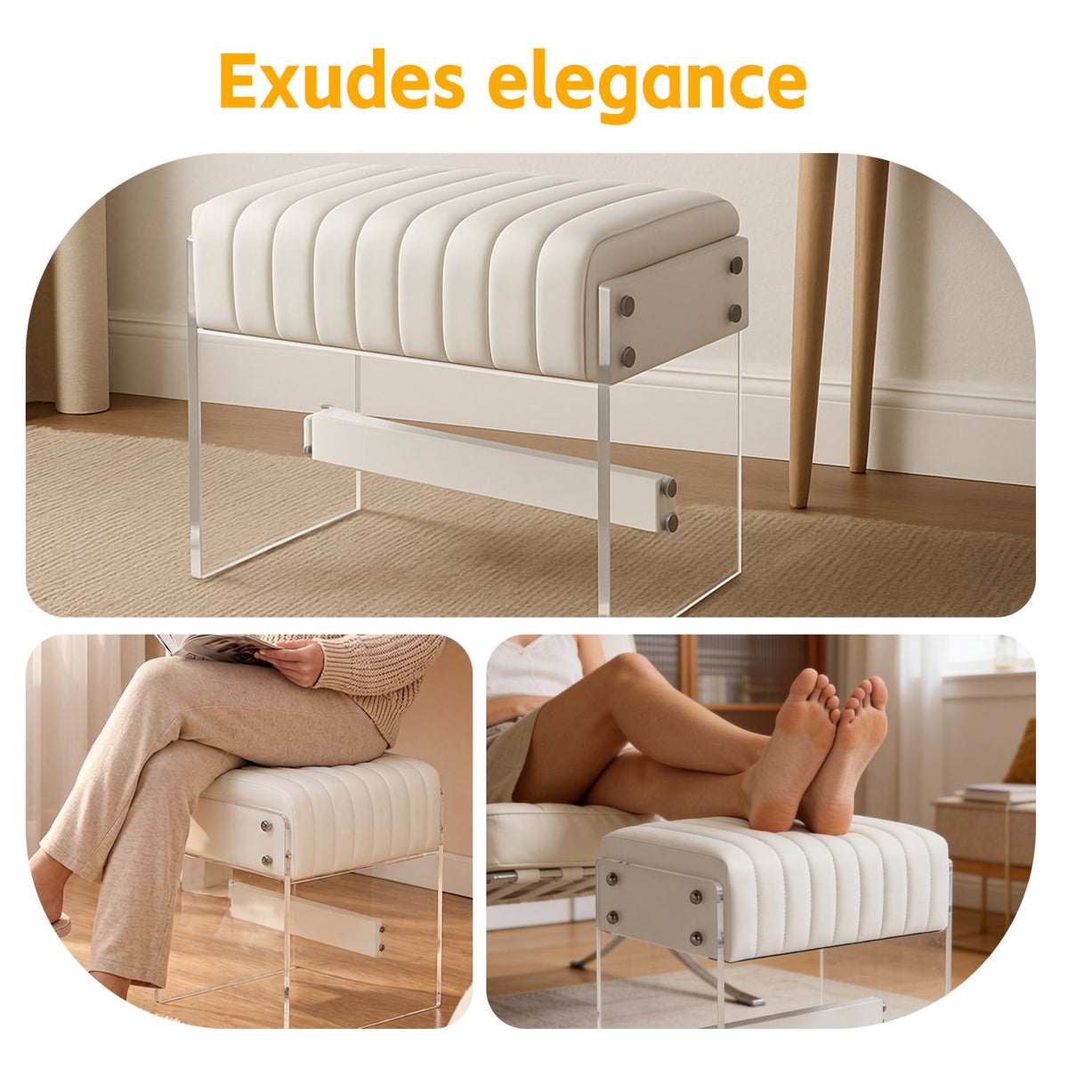 Stool - White
