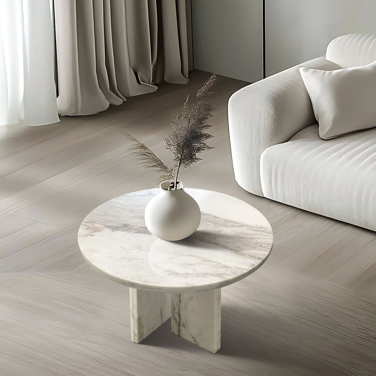 Luxury Coffee Table With Unique Veining, Unique Stone Design