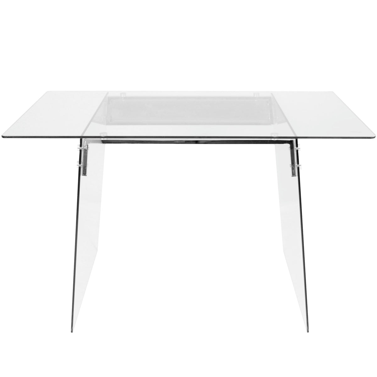 Glacier - Contemporary Desk - Clear