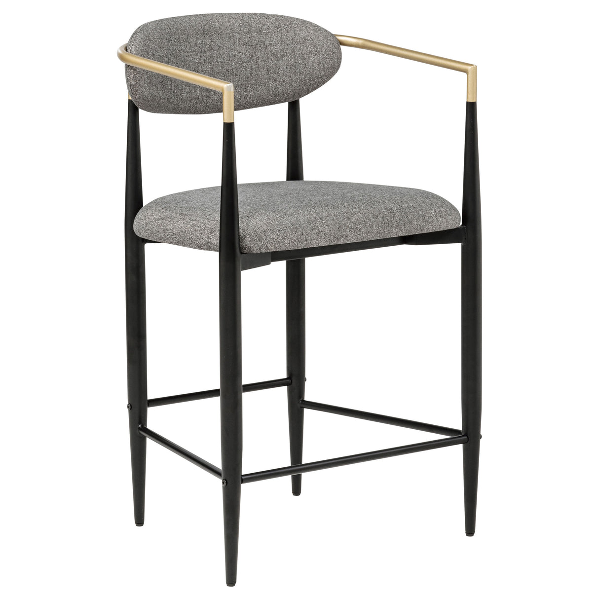 Tina Dark Grey Counter Chair - Set of 2