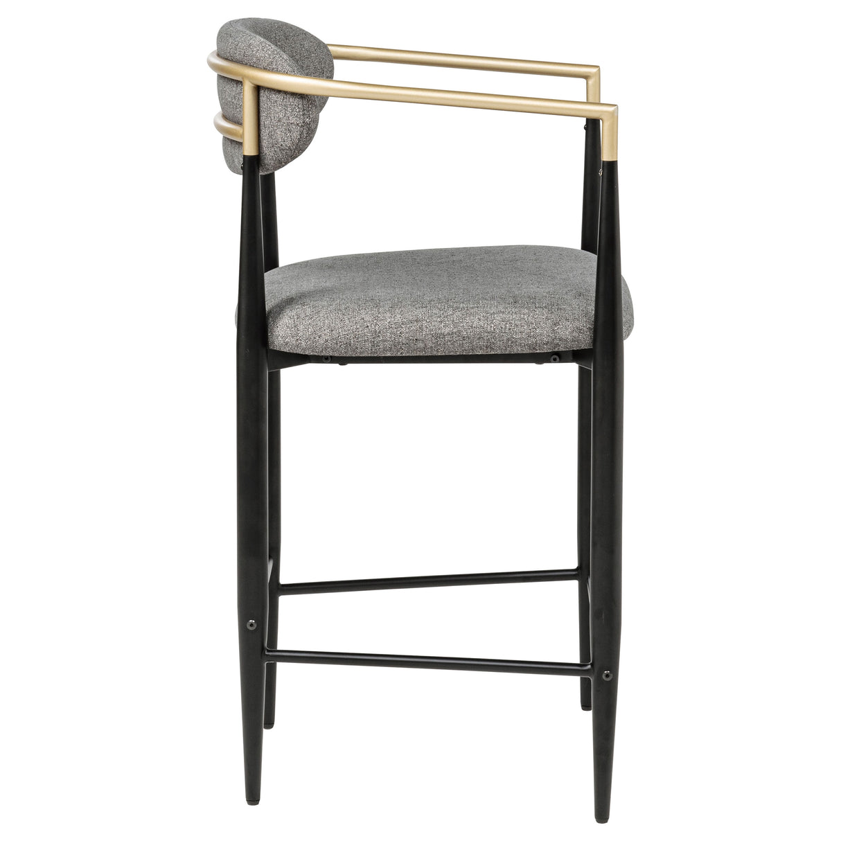 Tina Dark Grey Counter Chair - Set of 2
